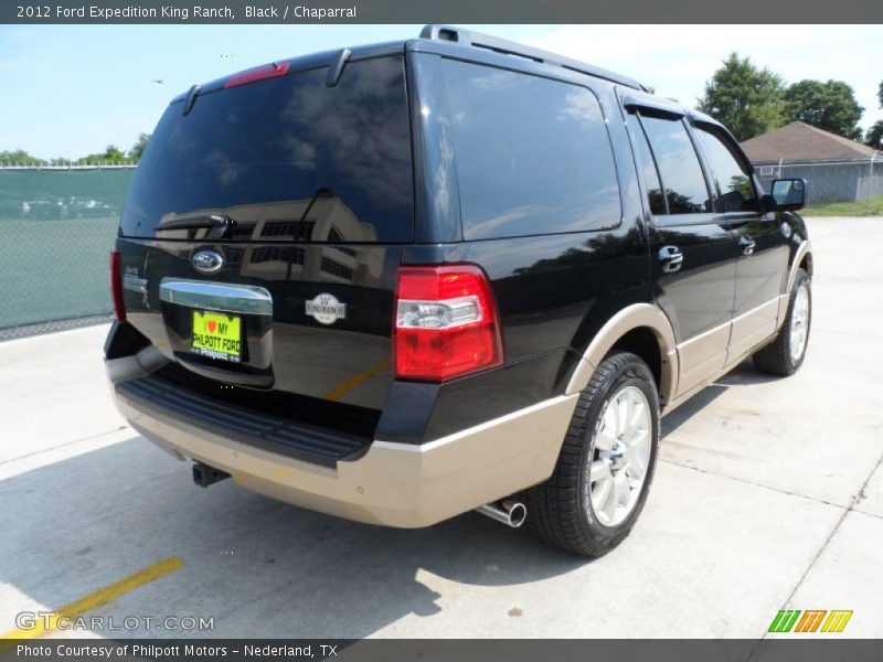 Black / Chaparral 2012 Ford Expedition King Ranch