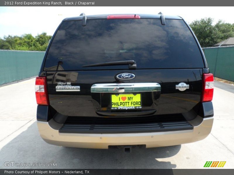 Black / Chaparral 2012 Ford Expedition King Ranch