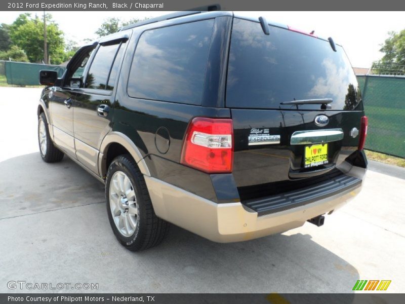 Black / Chaparral 2012 Ford Expedition King Ranch