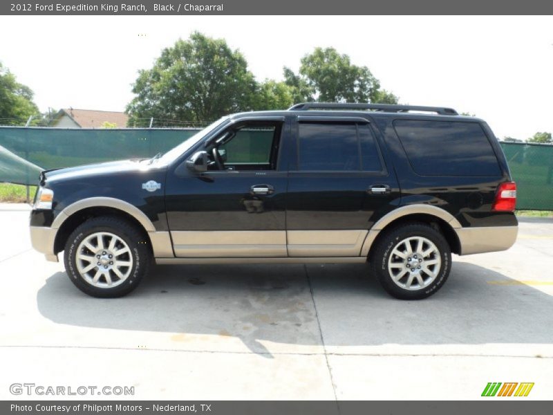 Black / Chaparral 2012 Ford Expedition King Ranch
