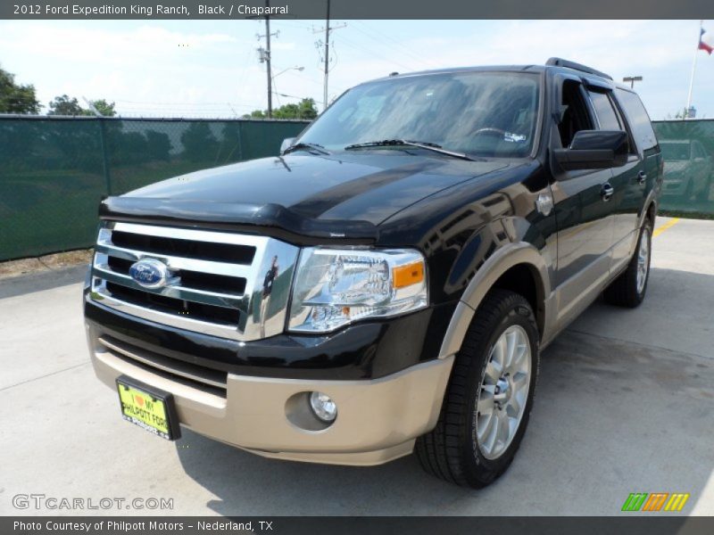 Black / Chaparral 2012 Ford Expedition King Ranch