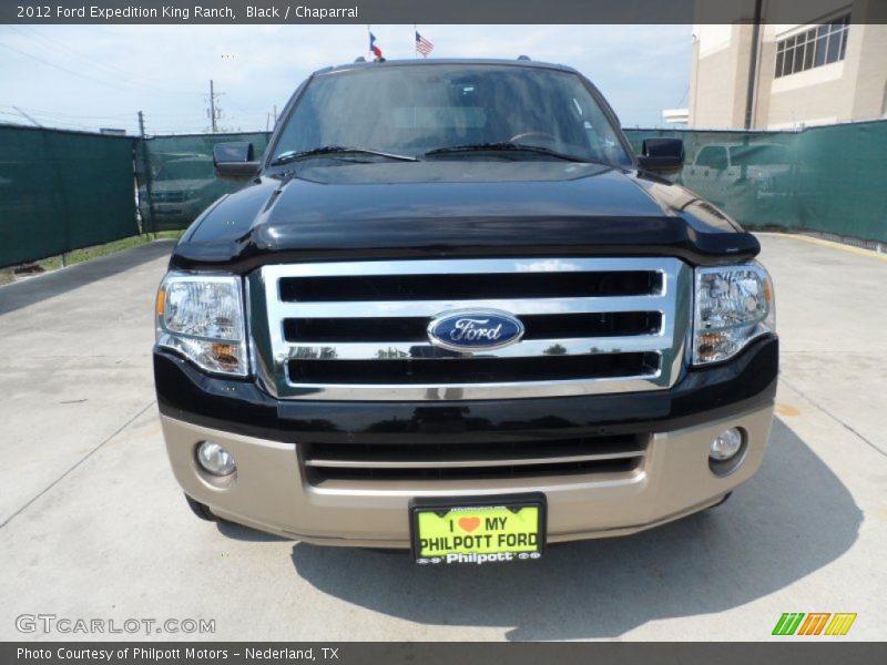 Black / Chaparral 2012 Ford Expedition King Ranch