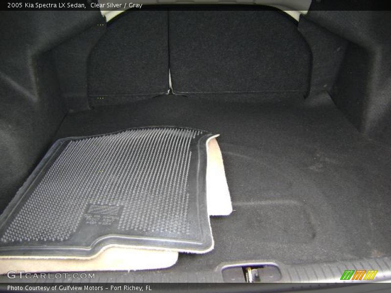 Clear Silver / Gray 2005 Kia Spectra LX Sedan