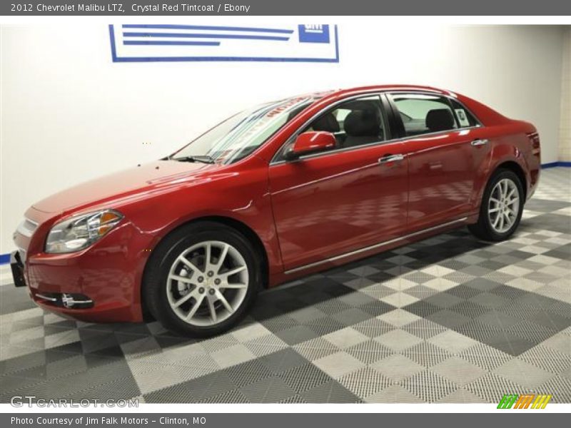 Crystal Red Tintcoat / Ebony 2012 Chevrolet Malibu LTZ