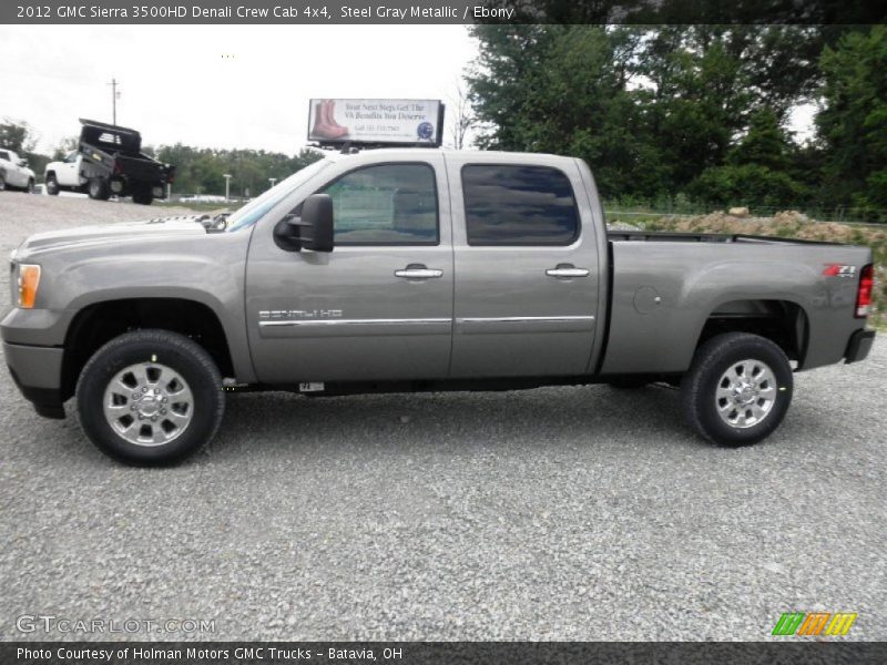  2012 Sierra 3500HD Denali Crew Cab 4x4 Steel Gray Metallic