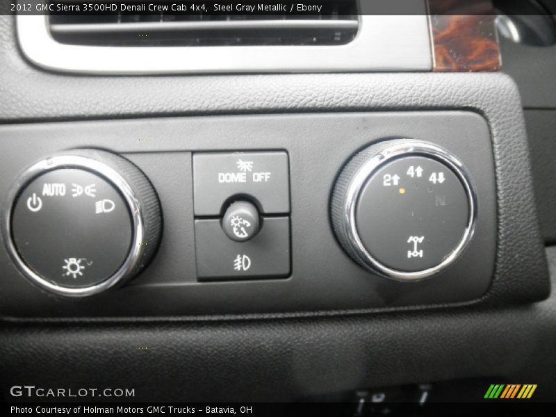 Controls of 2012 Sierra 3500HD Denali Crew Cab 4x4