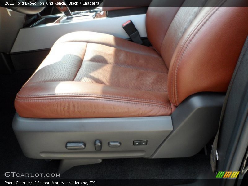Front Seat of 2012 Expedition King Ranch