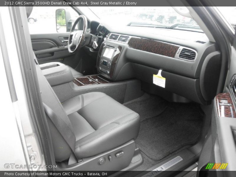  2012 Sierra 3500HD Denali Crew Cab 4x4 Ebony Interior