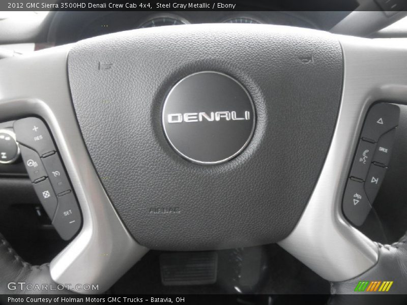  2012 Sierra 3500HD Denali Crew Cab 4x4 Steering Wheel