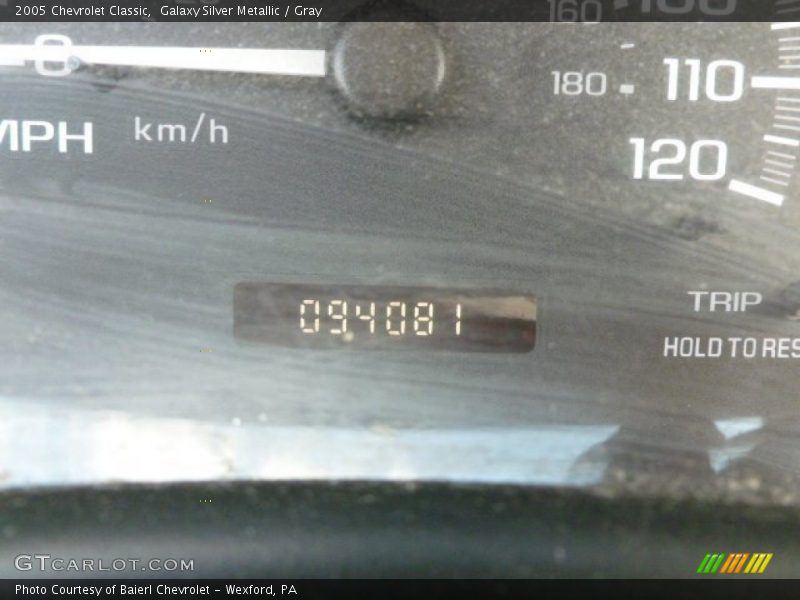 Galaxy Silver Metallic / Gray 2005 Chevrolet Classic