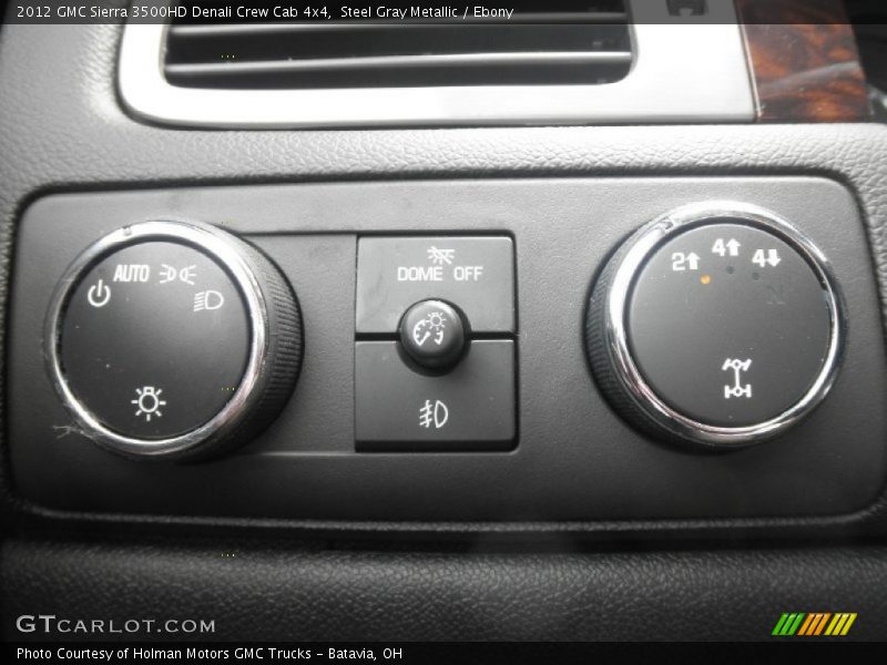 Controls of 2012 Sierra 3500HD Denali Crew Cab 4x4