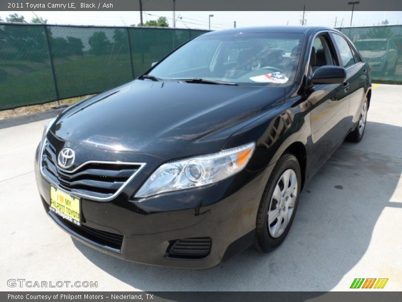 Black / Ash 2011 Toyota Camry LE