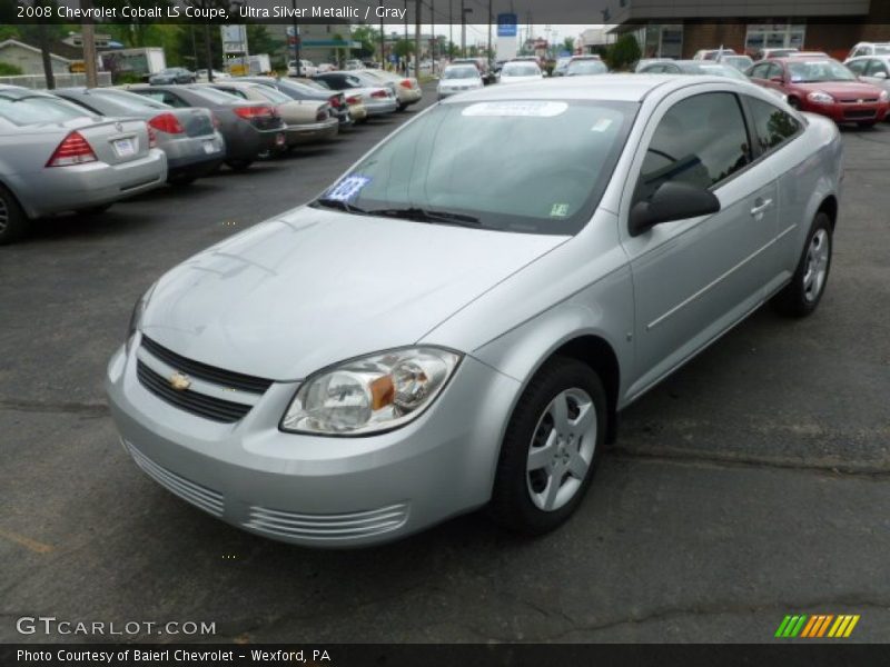 Ultra Silver Metallic / Gray 2008 Chevrolet Cobalt LS Coupe