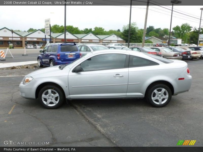 Ultra Silver Metallic / Gray 2008 Chevrolet Cobalt LS Coupe