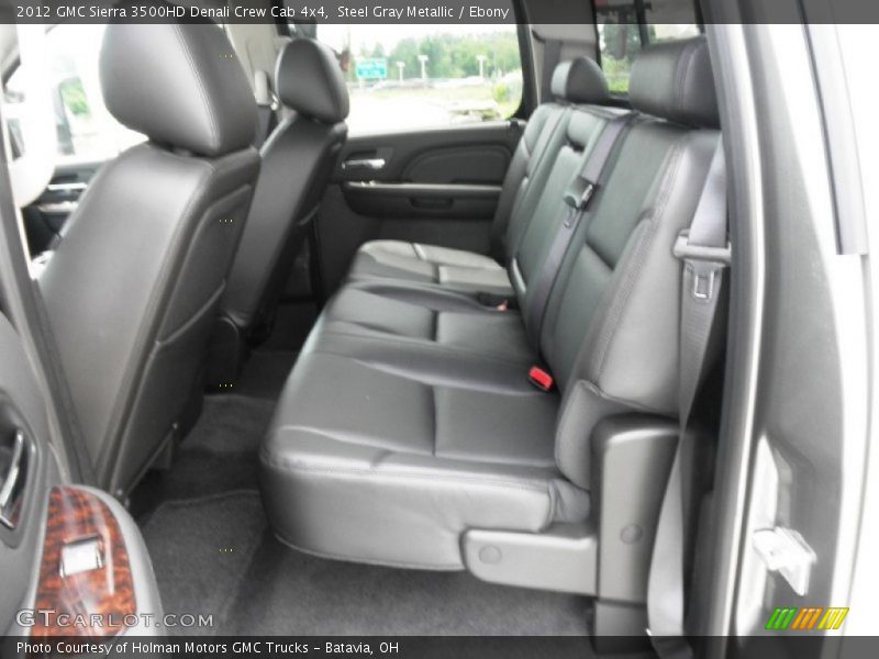  2012 Sierra 3500HD Denali Crew Cab 4x4 Ebony Interior