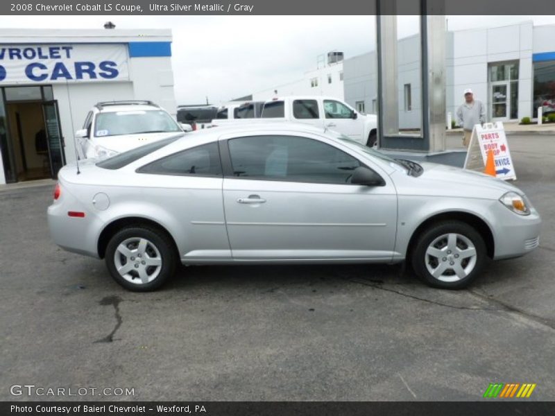 Ultra Silver Metallic / Gray 2008 Chevrolet Cobalt LS Coupe