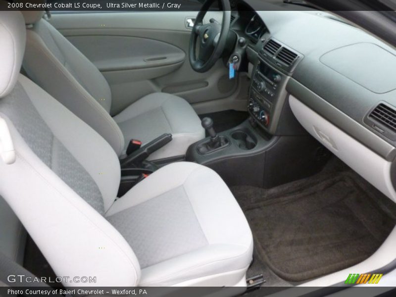 Ultra Silver Metallic / Gray 2008 Chevrolet Cobalt LS Coupe