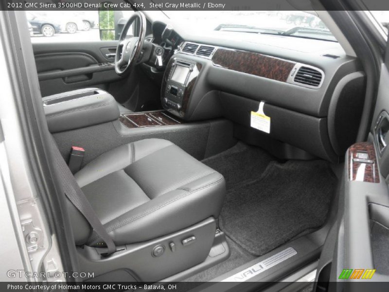  2012 Sierra 3500HD Denali Crew Cab 4x4 Ebony Interior
