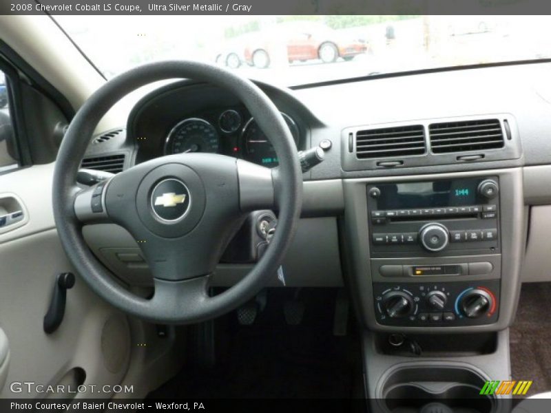 Ultra Silver Metallic / Gray 2008 Chevrolet Cobalt LS Coupe