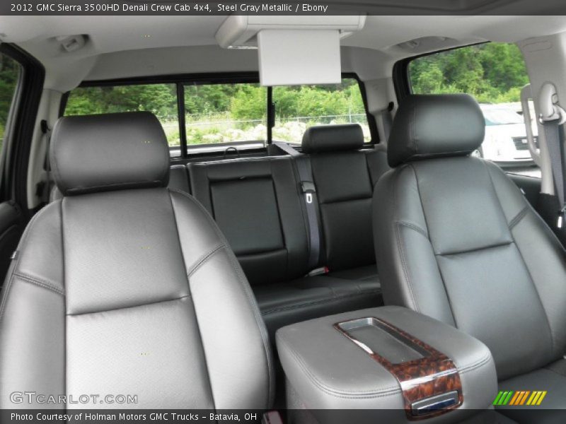  2012 Sierra 3500HD Denali Crew Cab 4x4 Ebony Interior