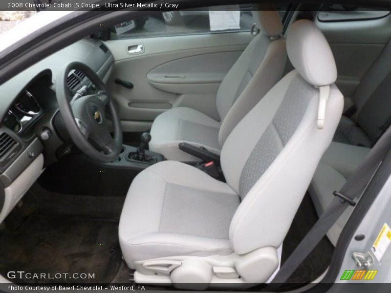 Ultra Silver Metallic / Gray 2008 Chevrolet Cobalt LS Coupe