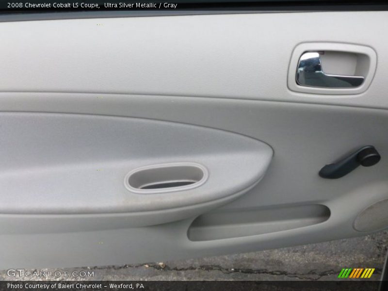 Ultra Silver Metallic / Gray 2008 Chevrolet Cobalt LS Coupe