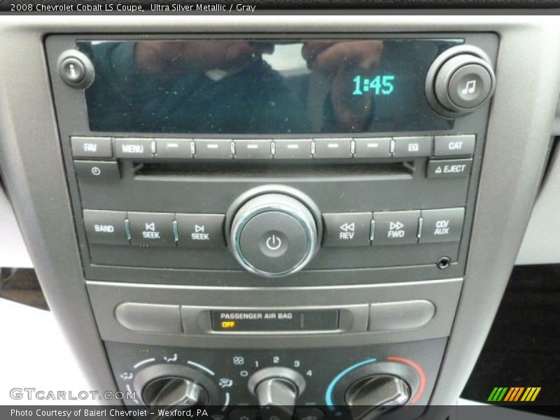 Ultra Silver Metallic / Gray 2008 Chevrolet Cobalt LS Coupe