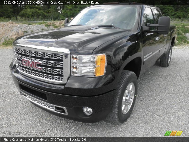 Front 3/4 View of 2012 Sierra 3500HD Denali Crew Cab 4x4