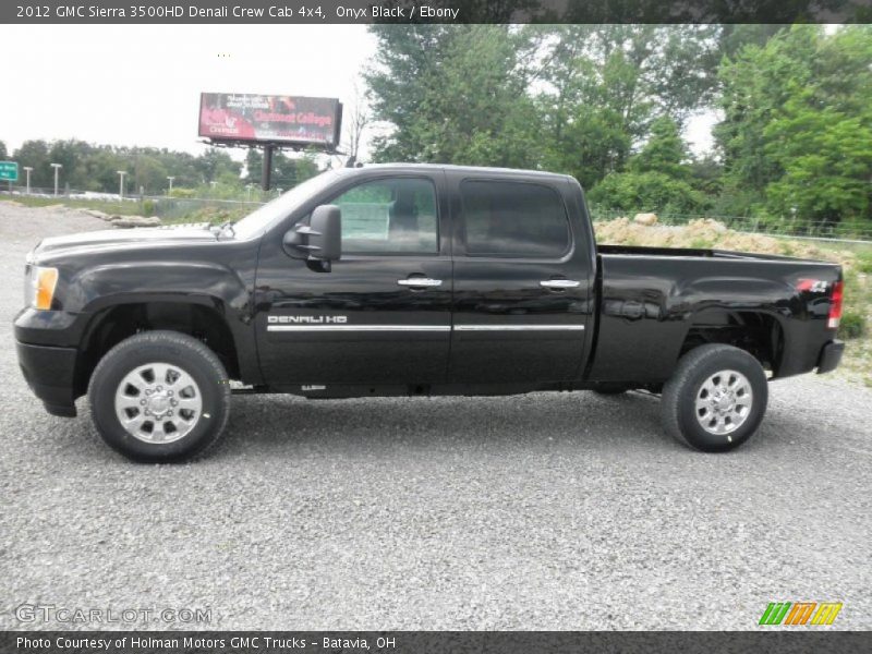  2012 Sierra 3500HD Denali Crew Cab 4x4 Onyx Black