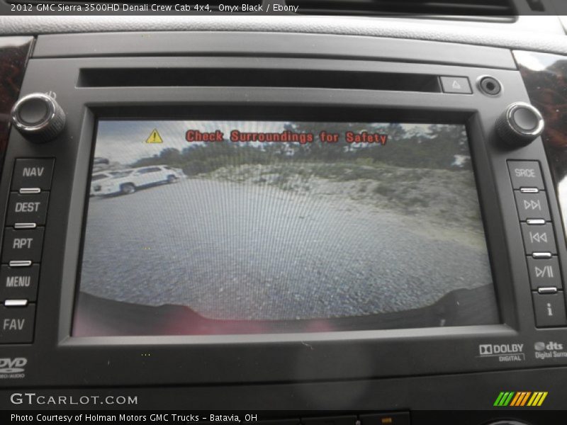 Onyx Black / Ebony 2012 GMC Sierra 3500HD Denali Crew Cab 4x4