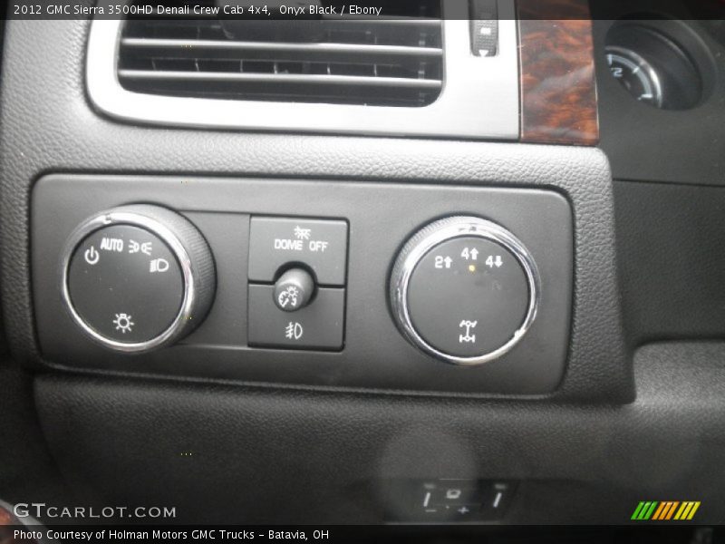 Controls of 2012 Sierra 3500HD Denali Crew Cab 4x4