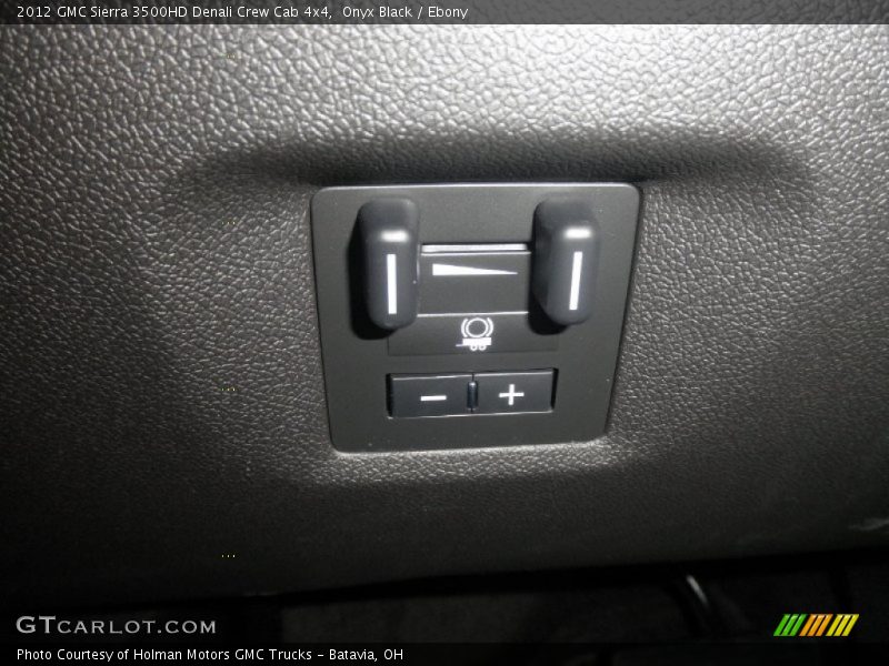 Onyx Black / Ebony 2012 GMC Sierra 3500HD Denali Crew Cab 4x4