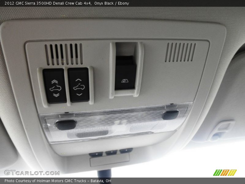 Onyx Black / Ebony 2012 GMC Sierra 3500HD Denali Crew Cab 4x4