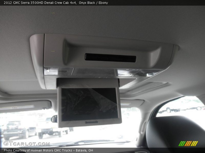 Onyx Black / Ebony 2012 GMC Sierra 3500HD Denali Crew Cab 4x4