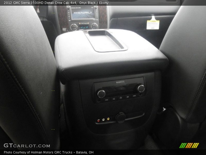 Onyx Black / Ebony 2012 GMC Sierra 3500HD Denali Crew Cab 4x4
