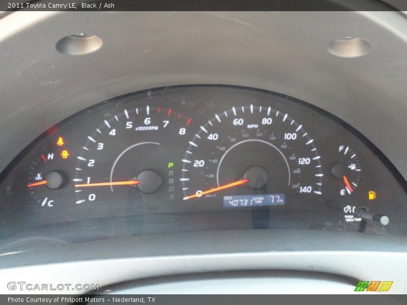 Black / Ash 2011 Toyota Camry LE