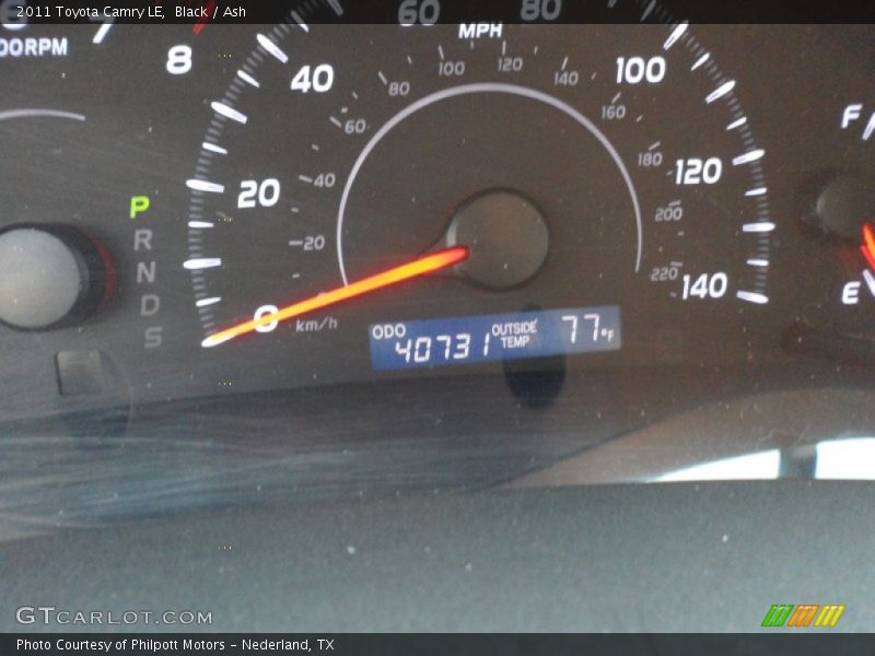 Black / Ash 2011 Toyota Camry LE
