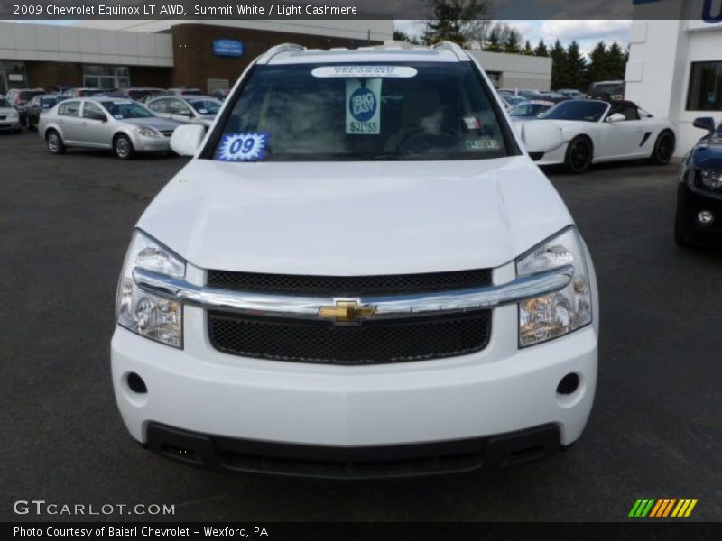 Summit White / Light Cashmere 2009 Chevrolet Equinox LT AWD