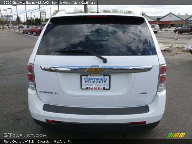 Summit White / Light Cashmere 2009 Chevrolet Equinox LT AWD
