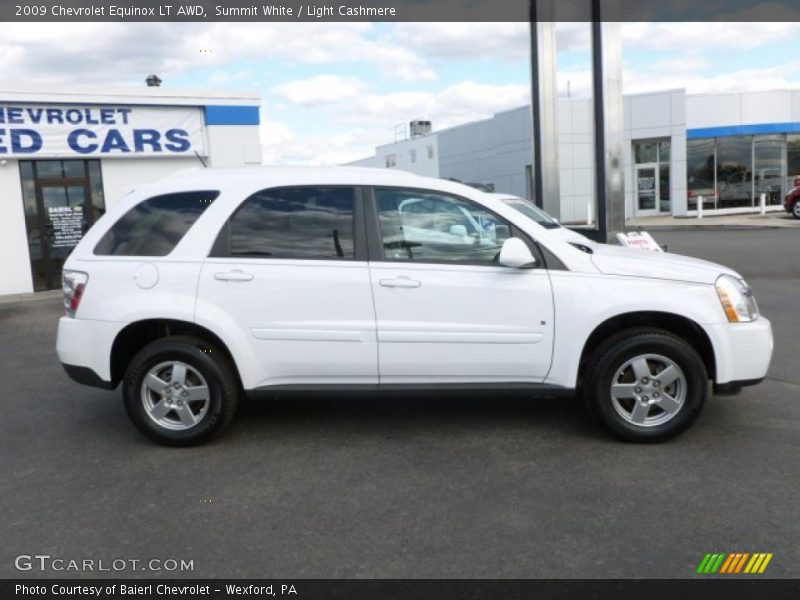 Summit White / Light Cashmere 2009 Chevrolet Equinox LT AWD