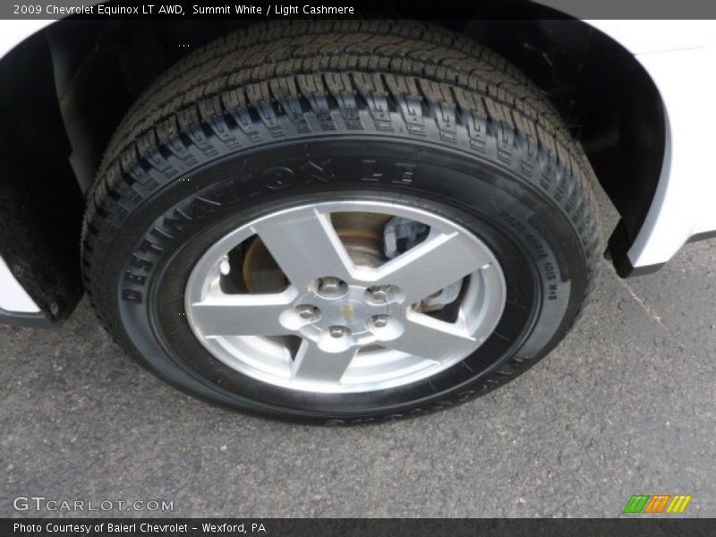 Summit White / Light Cashmere 2009 Chevrolet Equinox LT AWD