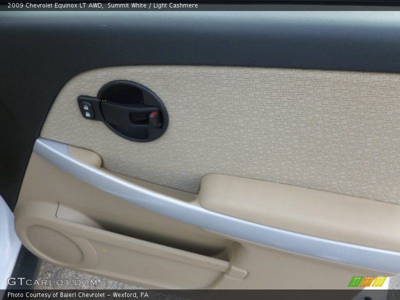 Summit White / Light Cashmere 2009 Chevrolet Equinox LT AWD