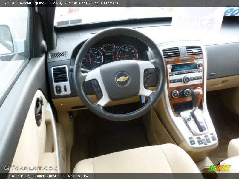 Summit White / Light Cashmere 2009 Chevrolet Equinox LT AWD