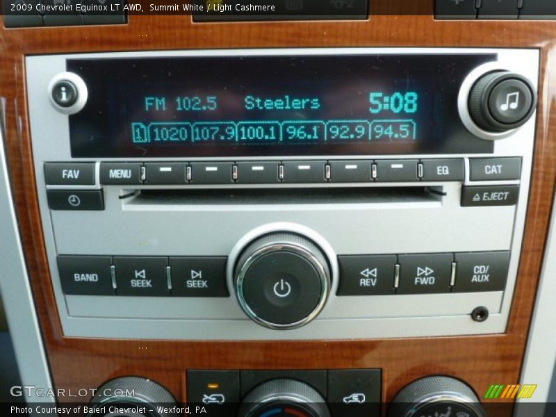 Summit White / Light Cashmere 2009 Chevrolet Equinox LT AWD