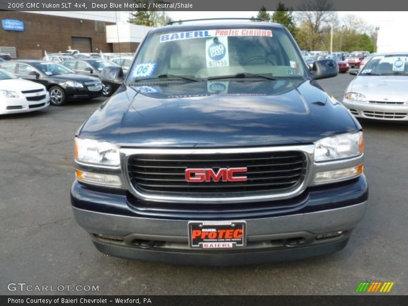 Deep Blue Metallic / Neutral/Shale 2006 GMC Yukon SLT 4x4