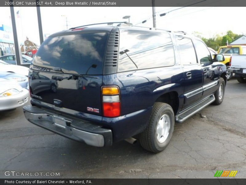 Deep Blue Metallic / Neutral/Shale 2006 GMC Yukon SLT 4x4