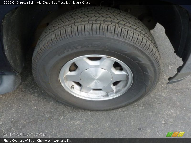 Deep Blue Metallic / Neutral/Shale 2006 GMC Yukon SLT 4x4