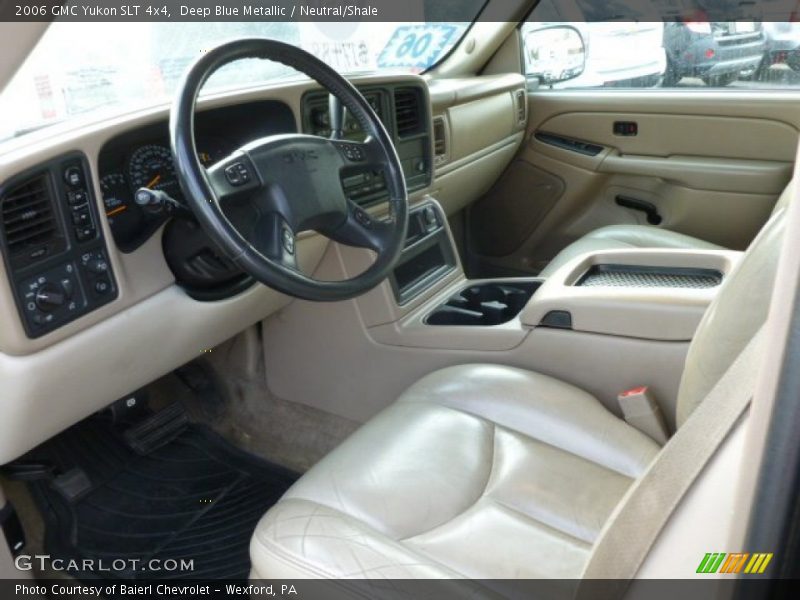 Deep Blue Metallic / Neutral/Shale 2006 GMC Yukon SLT 4x4