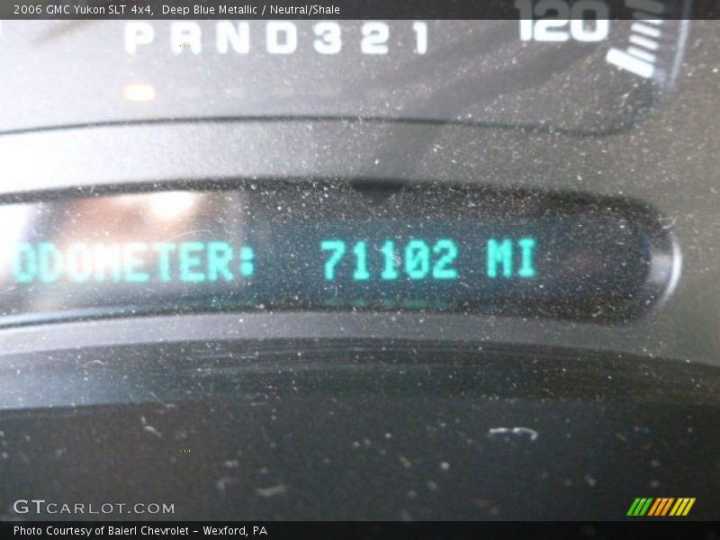 Deep Blue Metallic / Neutral/Shale 2006 GMC Yukon SLT 4x4