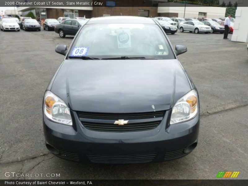 Slate Metallic / Gray 2008 Chevrolet Cobalt LT Sedan